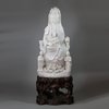 U194 Blanc de chine figure of Guanyin, c. 1700