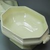 U1 English creamware octagonal sauce tureen and cover