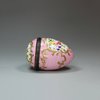 U207 English enamel egg-shaped bonbonierre, c. 1770