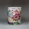 U217 Famille rose tobacco-leaf tankard, Qianlong (1736-95)