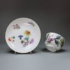 U222 Meissen teabowl and saucer, c. 1750