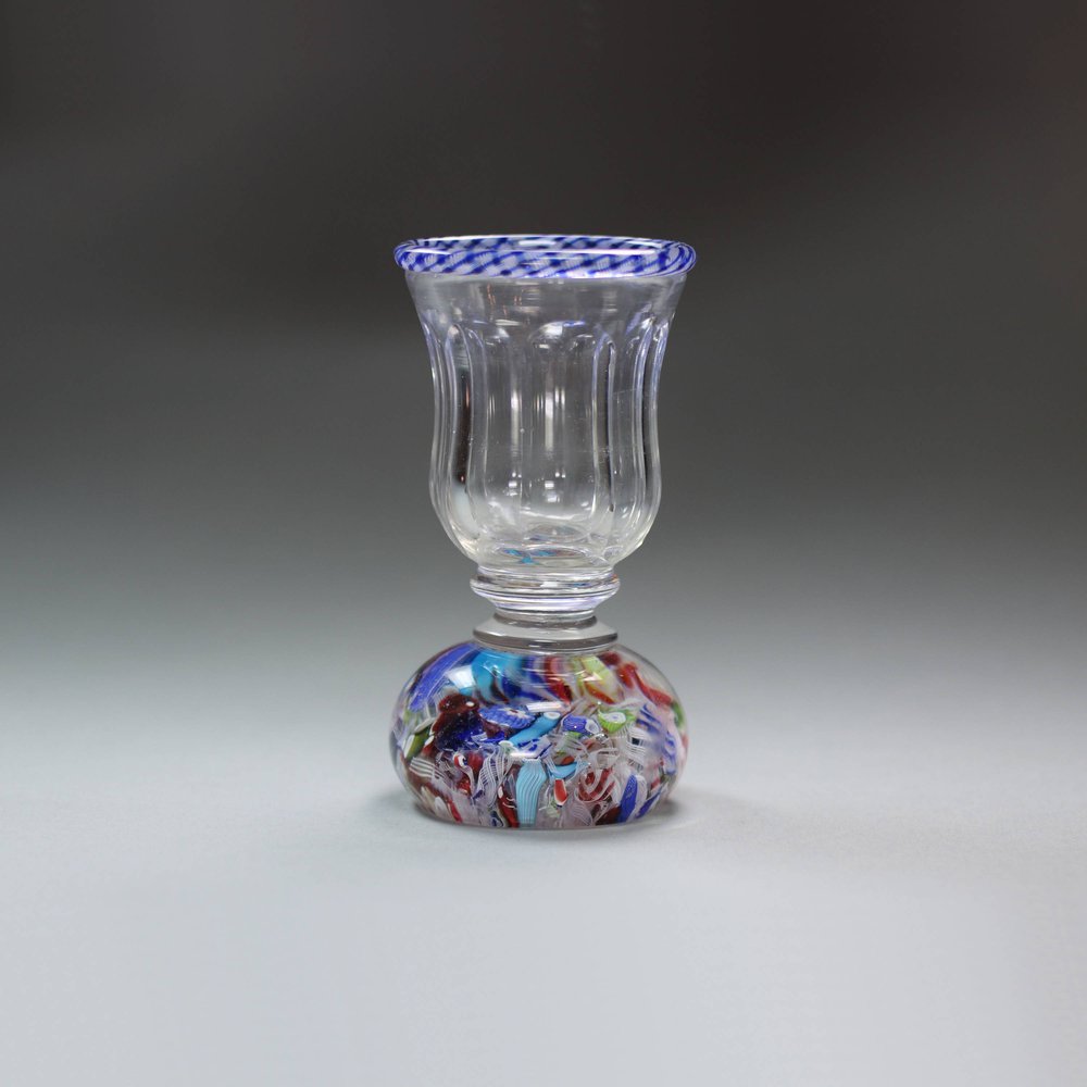 U229 Small St. Louis glass spill vase, c. 1850