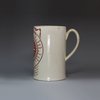 U232 Creamware transfer-printed mug, c. 1820