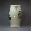 U233 Rare English Creamware transfer-printed 'Bidston Hill' jug