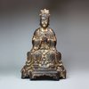 U251 Gilt-lacquer bronze figure of the Daoist deity Wenchang Wang