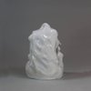 U264 Blanc de chine figure group of three Go players