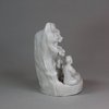 U264 Blanc de chine figure group of three Go players