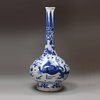 U28 Blue and white bottle vase, Kangxi (1662-1722)