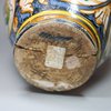 U30 Italian Montelupo maiolica wet drug jar, 17th century