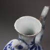 U322 Small Chinese blue and white ewer