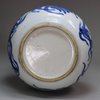 U324 Blue and white Venetian style vase, Kangxi (1662-1722)