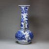 U324 Blue and white Venetian style vase, Kangxi (1662-1722)