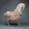U339 Pottery figure of a horse, Wei dynasty (386-534)    SOLD