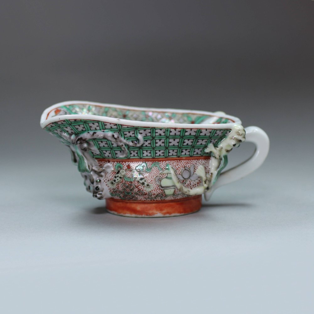 U358 Famille verte libation cup, Kangxi (1662-1722)