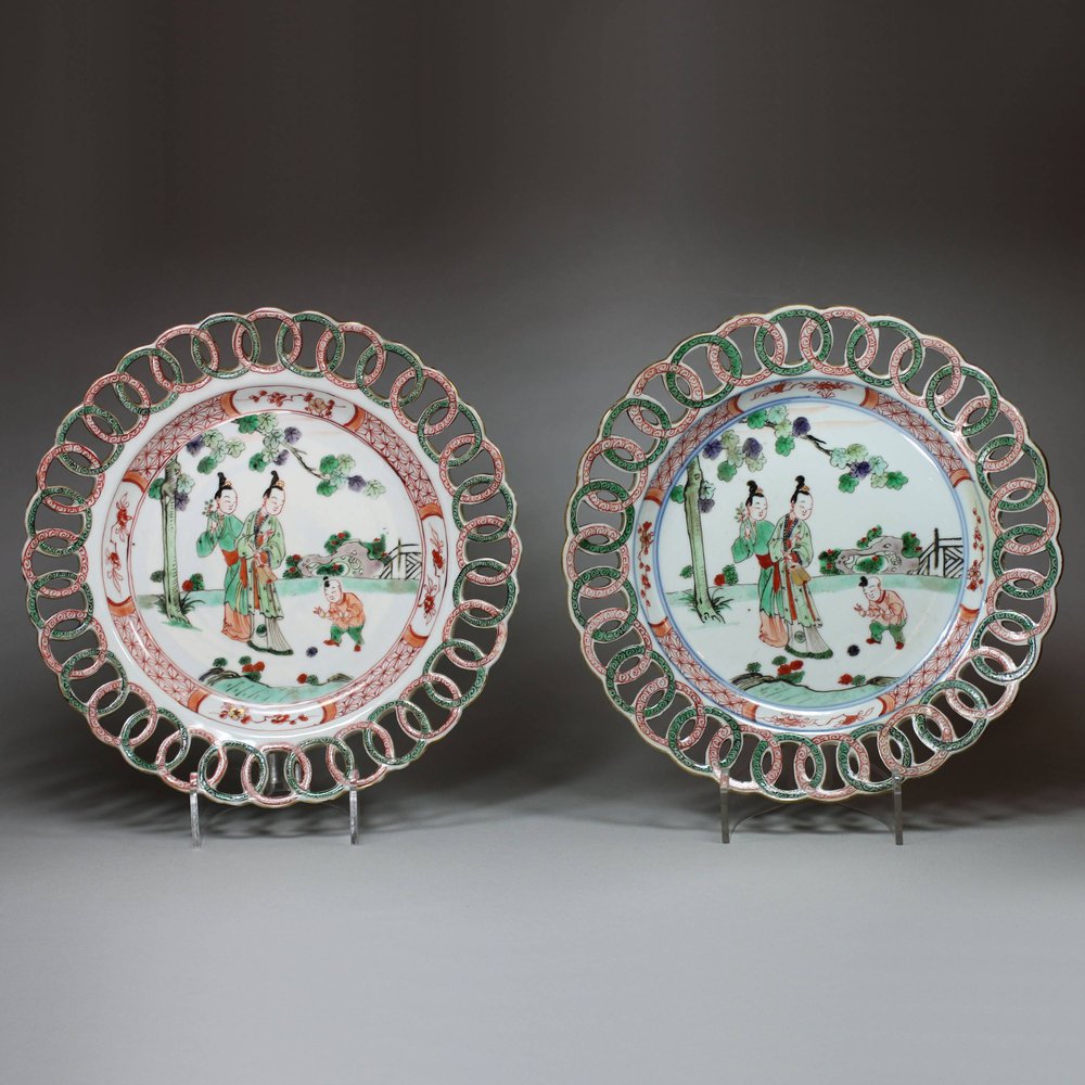 U37 Famille verte plate, Kangxi (1662-1722)