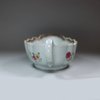 U380 Famille rose armorial sauceboat, c. 1775