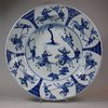 U381 Blue and white charger, Kangxi (1662-1722)