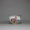 U395 Small Canton enamel wine cup, 18th century