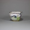 U397 Small Canton enamel wine cup, 18th century