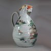 U406 Large rare famille rose baluster jug, Qianlong (1736-95)