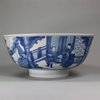 U431 Blue and white bowl, Kangxi (1662-1722)