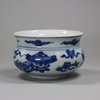 U433 Miniature Chinese blue and white censer, Kangxi (1662-1722)