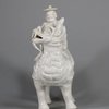 U434 Blanc de chine equestrian figure group, Kangxi (1662-1722)