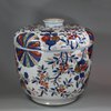 U459 Verte-imari 'fan pattern' bowl and associated cover