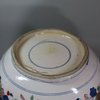 U459 Verte-imari 'fan pattern' bowl and associated cover