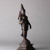 U473 Indian bronze figure of a Goddess, probably Parvati