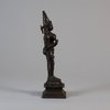 U473 Indian bronze figure of a Goddess, probably Parvati