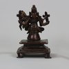 U474 Bronze figure of Lakshmi-Narayana, South India