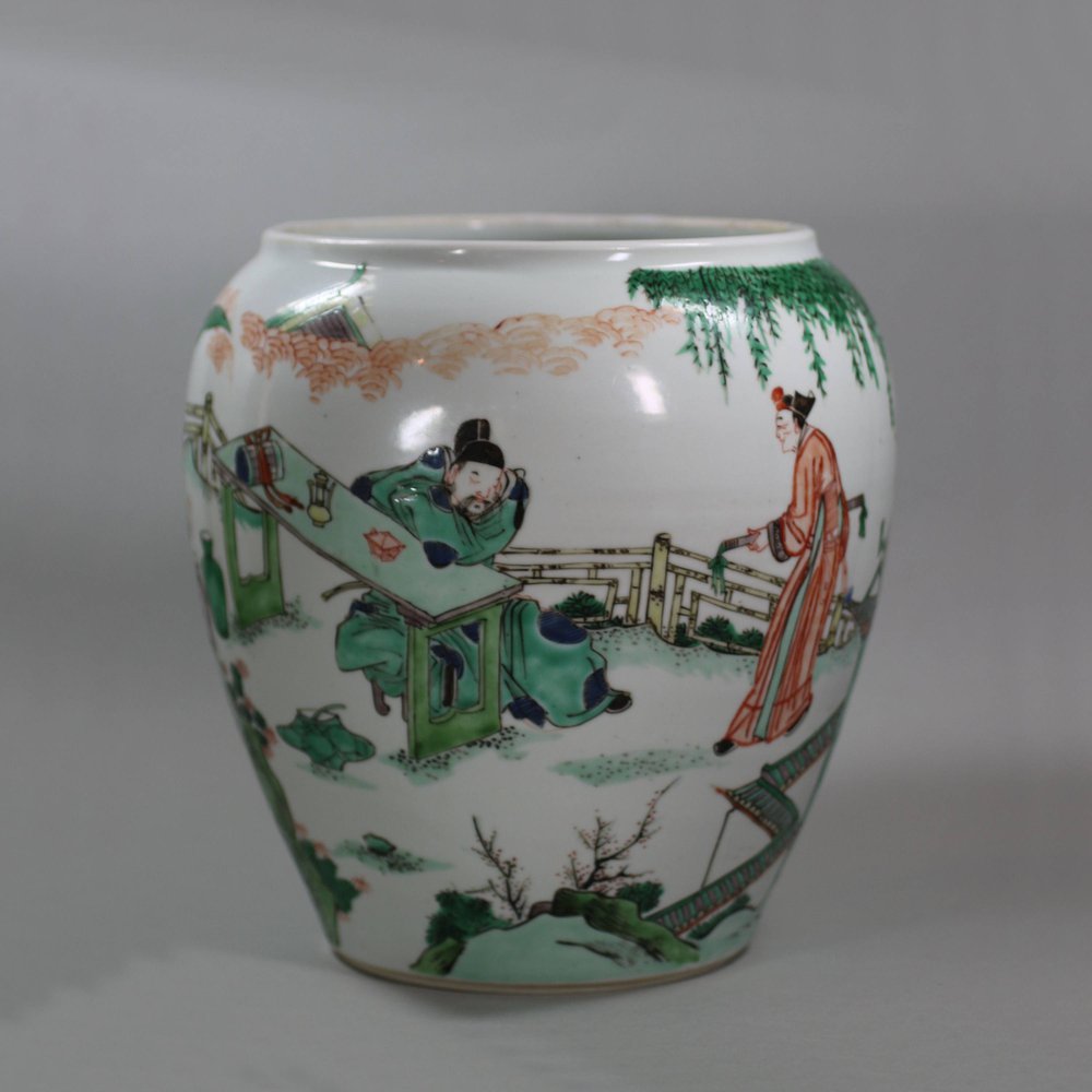U475 Famille verte jar, Kangxi (1662-1722)