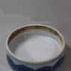 U478 Near pair of Chinese blue and white ginger jars and covers