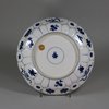 U479 Pair of Chinese blue and white dragon dishes