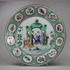 U488 Famille rose Pronk 'Arbor' plate, Qianlong (1736-95)