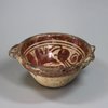 U498 Hispano Moresque two-handled bowl, 17th century