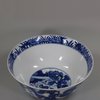 U542 Large Chinese blue and white 'scholars' bowl