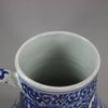 U547 Japanese blue and white Arita tankard, circa 1680