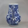 U547 Japanese blue and white Arita tankard, circa 1680