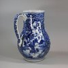 U547 Japanese blue and white Arita tankard, circa 1680