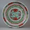 U548 Famille verte dish, early Kangxi (1662-1722)