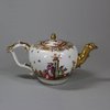 U549 Meissen Chinoiserie teapot and cover, circa 1735