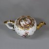 U549 Meissen Chinoiserie teapot and cover, circa 1735