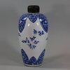 U570 Blue and white ovoid vase, Kangxi (1662-1722)