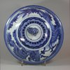 U572 Japanese Arita blue and white tureen and cover, Edo period