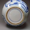 U60 Blue and white ginger jar, Kangxi (1662-1722)