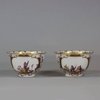 U611 Pair of Meissen Teabowls, circa 1725-30