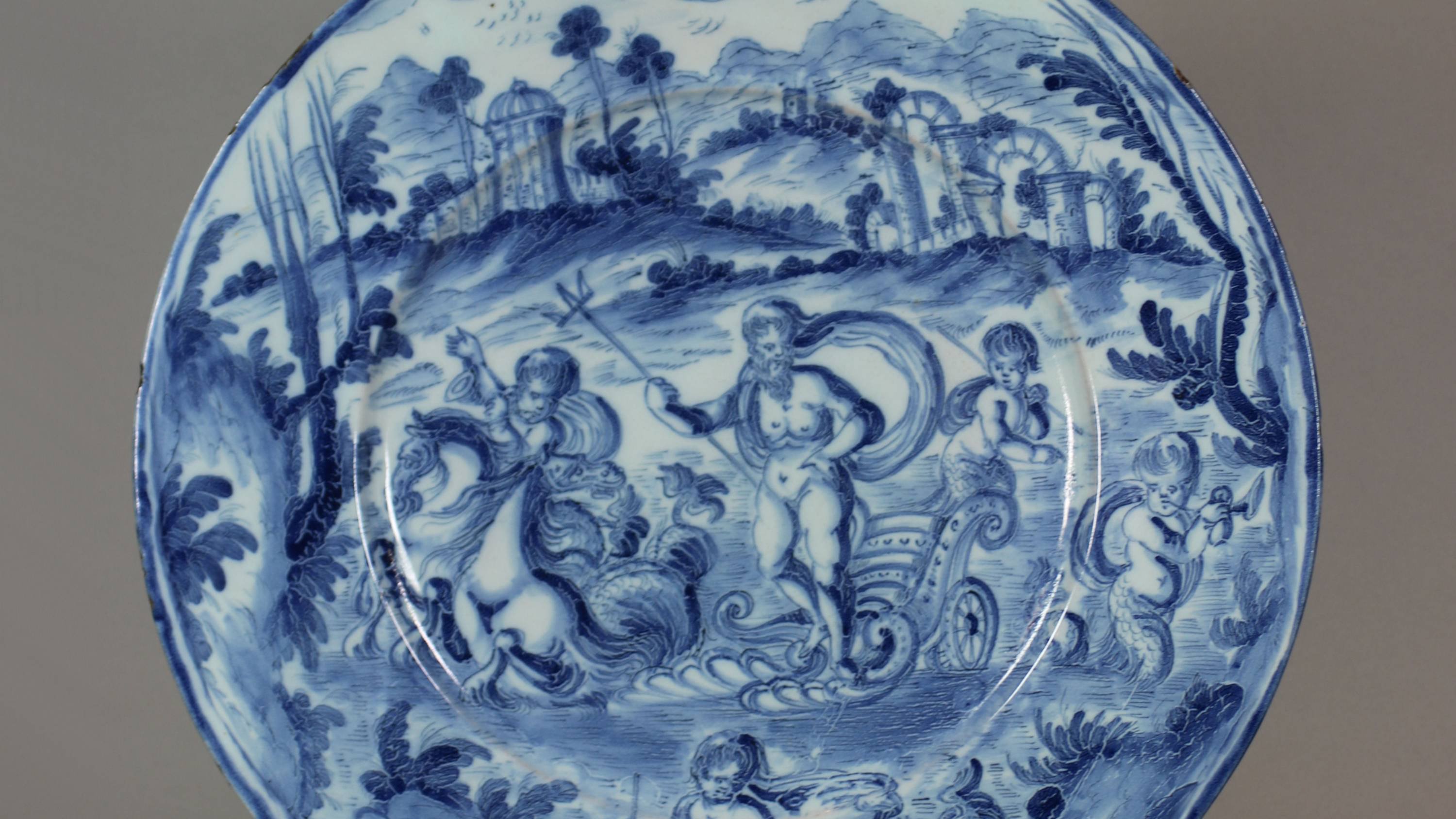 油絵イタリア、オルシーニ宮 芹田英治 『城塞都市ー光』 油彩画 - 北海道画廊