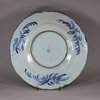 U631 Italian Savona maiolica blue and white charger, circa 1700